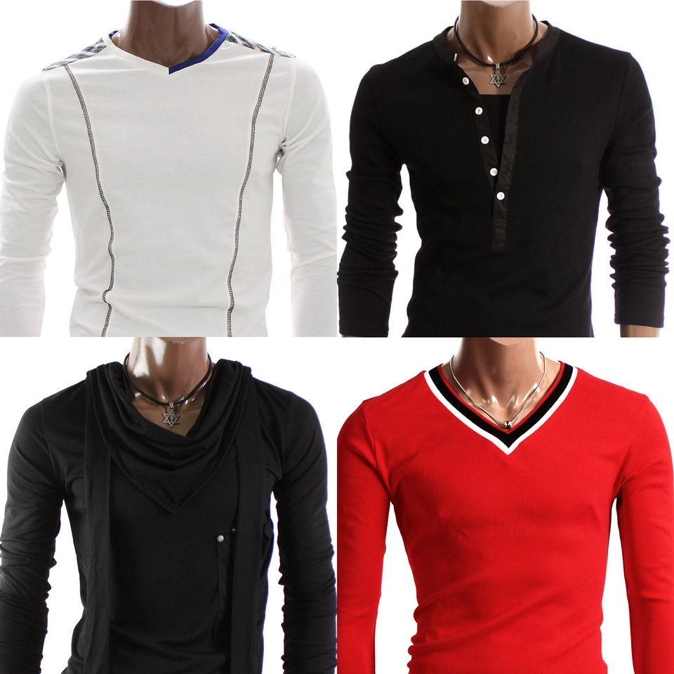 YOUSTARS Mens BEST long sleeve Tshirts Tee Collection