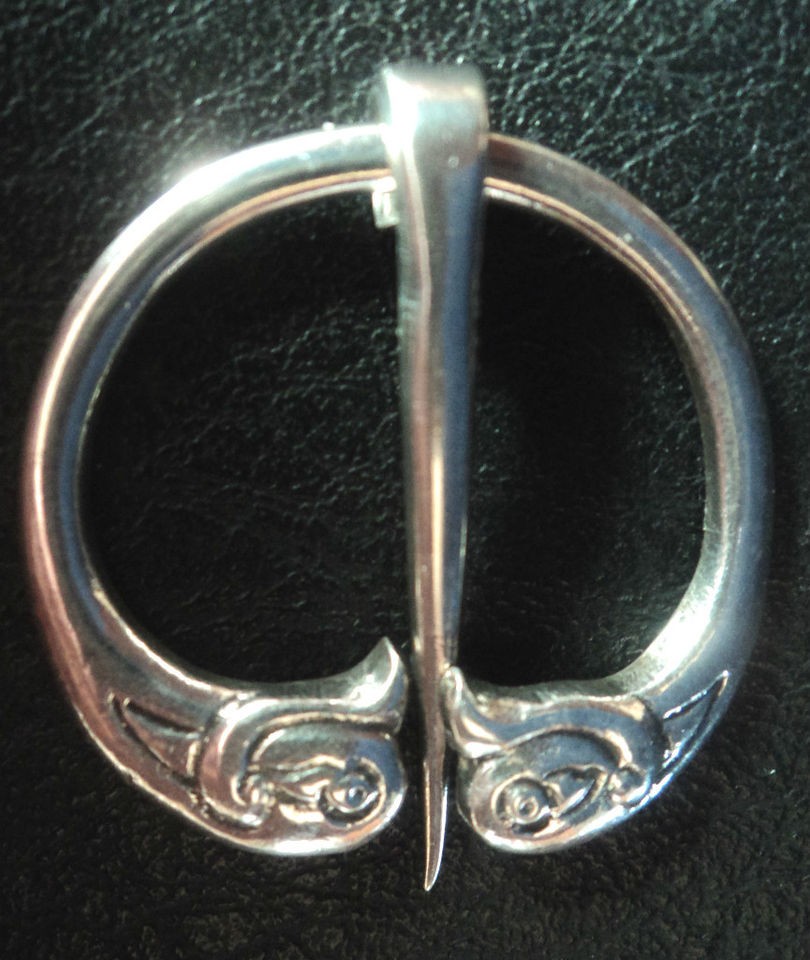 Silver Scottish Iona AR Brooch   Alexander Ritchie 1935