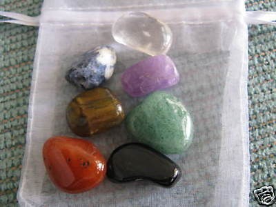 NEW CHAKRA CRYSTAL HEALING STONE SET OF 7 GIFT ITEM