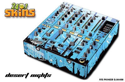   STICKER WRAP PIONEER DJM 800 DJ MIXER CD PRO AUDIO ACCESSORY   D NITE