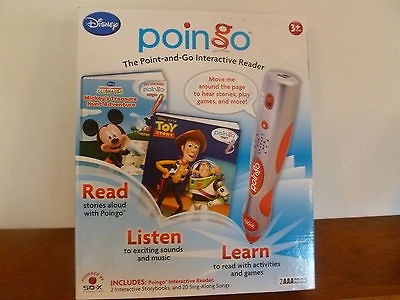   INTERACTIVE READER WITH MICKEY MOUSE CLUBHOUSE AND TOY STORY   NEW