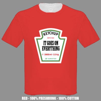 ketchup t shirts