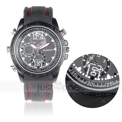   640x480 Waterproof Wrist Watch Spy Hidden Camera Video Recorder DVR