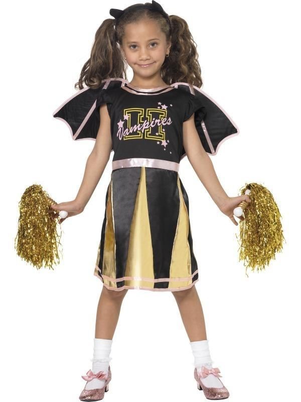 CHEERLEADER girls full HALLOWEEN COSTUME ~ Size SMALL toddler child 