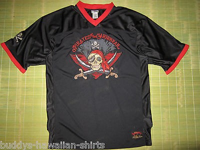 Disney Jersey size Large Pirates Sparrow Disneyland Mickey Disneyland 