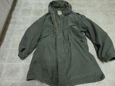 MOD MODS PARKA US ARMY COAT 1951 VINTAGE FISH TAIL WITH LINER