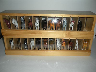 LAKESHORE MINIATURE HORSE COLLECTION   MADE OF SOLID RESIN