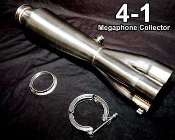 Honda Acura KSWAP 4 1 Megaphone Header Merger Collector 2.5 Tri Y 