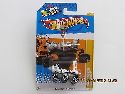 Hot Wheels 2012 NASA MARS ROVER CURIOSITY NEW MODELS SPACE CARS NASCAR 