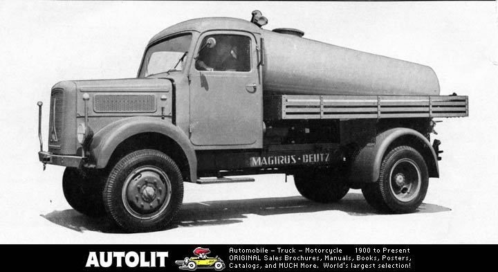 1952 Magirus Klockner Humboldt Deutz Septic Truck Photo