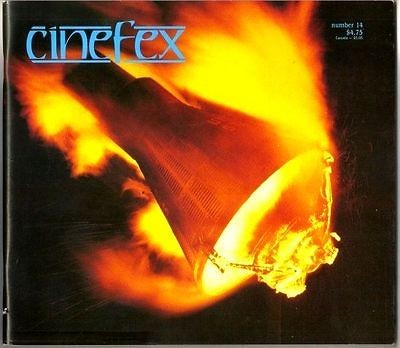 CINEFEX BOOK #14 The Right Stuff Twilight Zone The Movie Brainstorm 