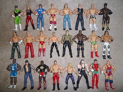 wwe/wcw/tna WRESTLING FIGURES 10