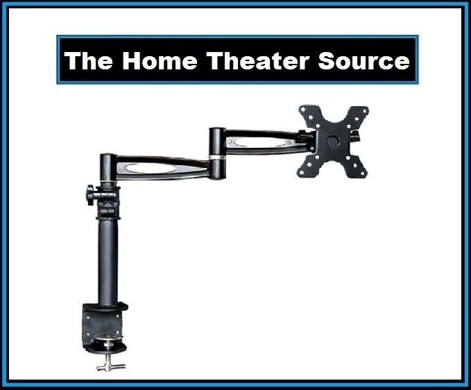 Computer Desk Mount Bracket Tilt 3 Way Motion Swing Arm For 171921 