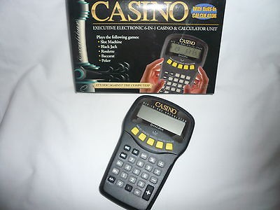 Vintage 80s Pocket Casio Electronic Calculator lc 826