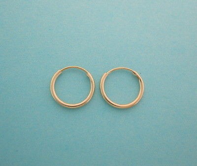 baby gold hoop earrings in Childrens Jewelry