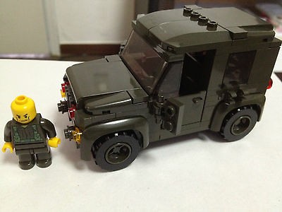 Oxford Building Blocks Lego Style   Forward Recon Jeep (OM0037 