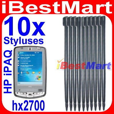 10x HP iPAQ hx2700 hx2750 hx2755 hx2790 2750 PDA Stylus