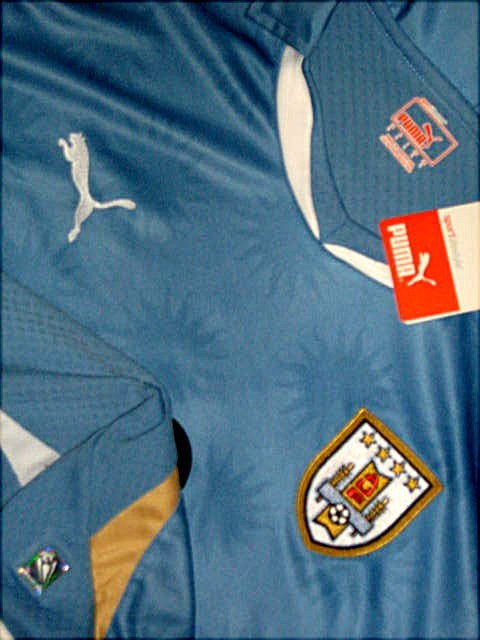 URUGUAY LUIS SUAREZ WC 2010 ORIGINAL JERSEY 