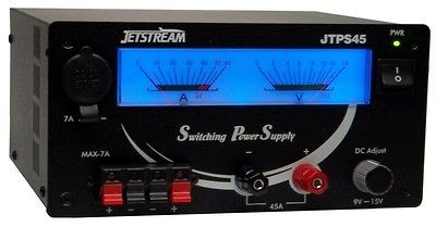 Jetstream JTPS45 40 / 45 Amp 12 Volt Adjustable DC Power Supply with 