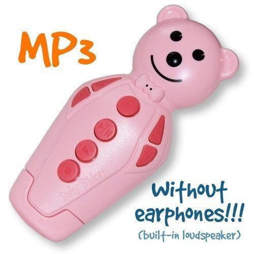 Pink Bidou 2GB    player for babies and kids with built in 