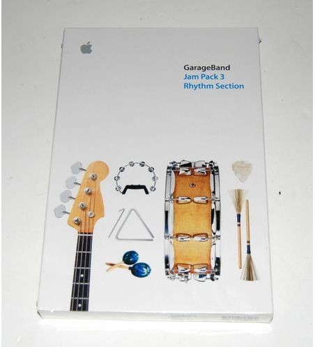 Apple Garageband Jam Pack   RHYTHM SECTION   Retail   M9607Z/A
