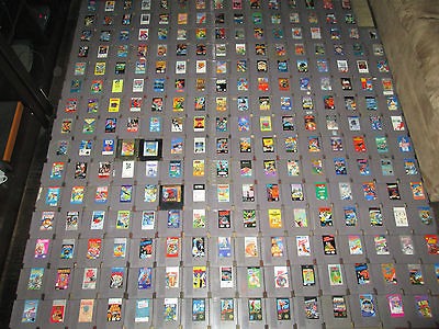 NES GAMES.Lot of 238 WORKING GAMES