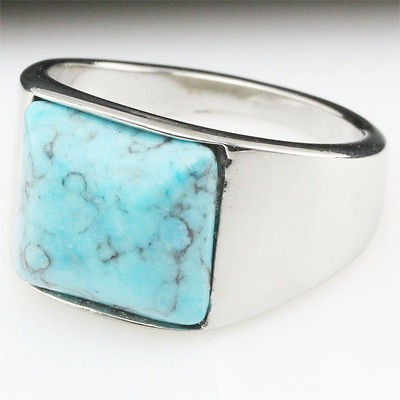 Jewelry & Watches  Mens Jewelry  Rings  Turquoise