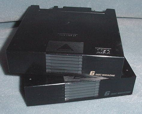 JVC Kenwood 6 Disk XC M75 XC M70 CD Magazine Lot of 2