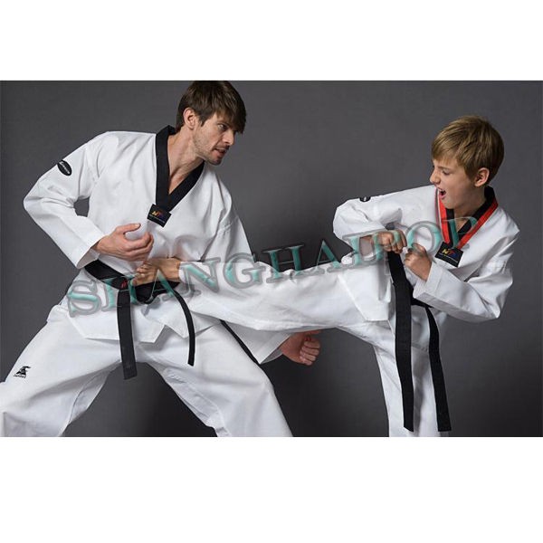   Uniform Martial Arts Student Kids Karate Cotton Dan Dobok Poom