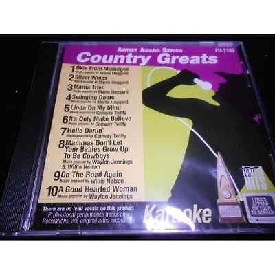 Patsy Cline Tammy Wynette Classic Country Karaoke CDG CD Songs