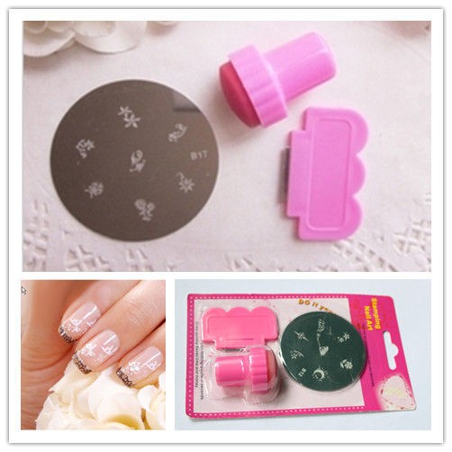   Stamping Stamper Kit with Image Plate & Metal Scraping Scraper Tool