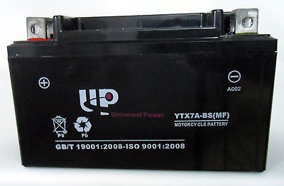   YTX7A BS Motorcycle Battery Aprilia RXV SVX Kawasaki EX250 Ninja 250R