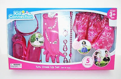 KID CONNECTION DRESS UP TUTU SET TOY GIFT HOLIDAY CHILDREN SHOES TIARA 