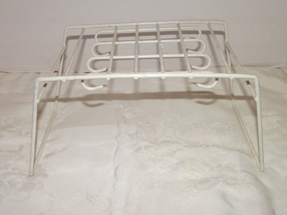   rubber coated metal kitchen cupboard storage organizer cup rack white
