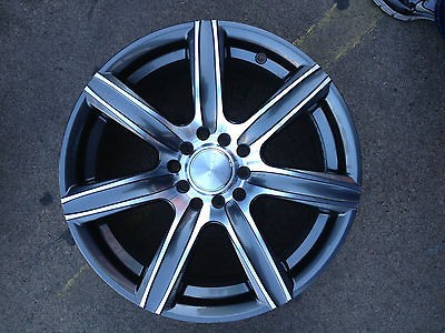 16 Black MB Alpina Wheels Rims 5X100