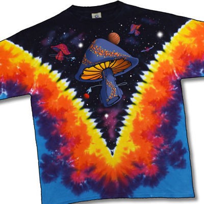   SIDED TIE DYE T SHIRT M L XL XXL GRATEFUL, PHISH, MOE, ALLMAN