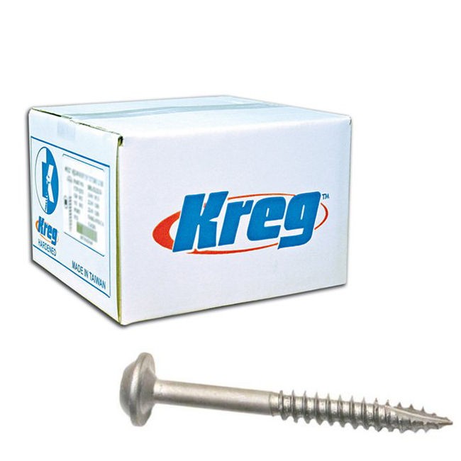 Kreg 1 1/4 In. #7 Fine Pocket Hole Screws 5000 Pack