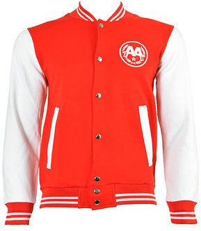 ASKING ALEXANDRIA SNAKE BUTTON UP VARSITY JACKET