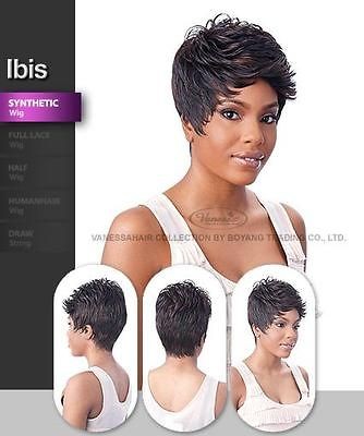 VANESSA SYNTHETIC WIG SHORT STRAIGHT WIG   IBIS