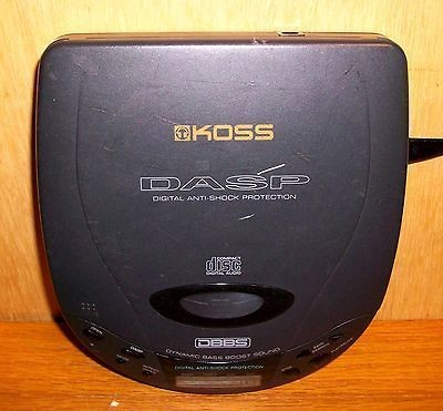 Koss CDP 600 DASP Car Portable CD Walkman