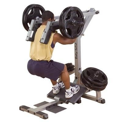 Body Solid Leverage Squat Leg Press Calf Raise Machine