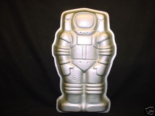 Wilton SPACEMAN cake pan SPACE MAN Astronaut bake Mold tin DIVER jello