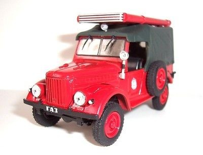 GAZ 69 PMG 20 Fire Engine russian soviet service car 1/43 diecast 