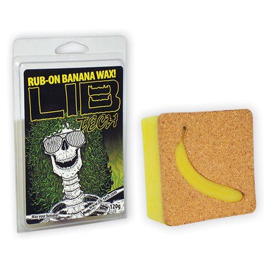 Lib Tech Rub On Ski Snowboard one ball jay Banana Wax 120 gram magic 