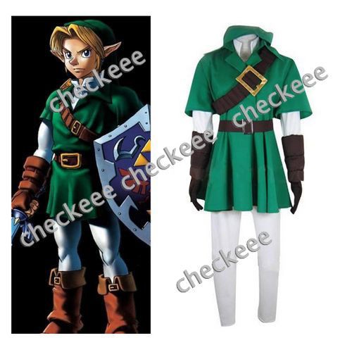 The Legend of Zelda Link Cosplay Halloween Costume