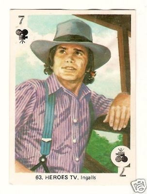 Little House on the Prairie Michael Landon Card Spain