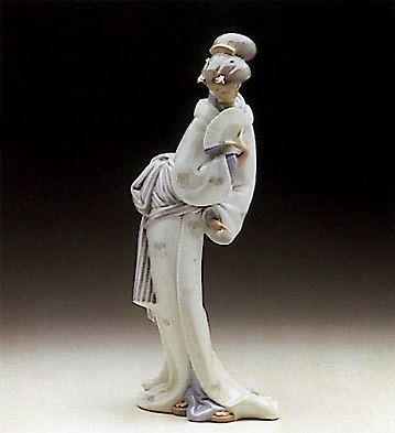 LLADRO #4565G ORIENTAL LADY  HTF  Ret Value  $3275​00