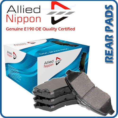 Rear Brake Pads Nissan Patrol 2.8 Turbo GR Y61 RD28T IC 4/98 8/00