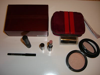 MAC CHARMING GARNET GLAMOUR BASICS 6 PC SET 181SE BRUSH