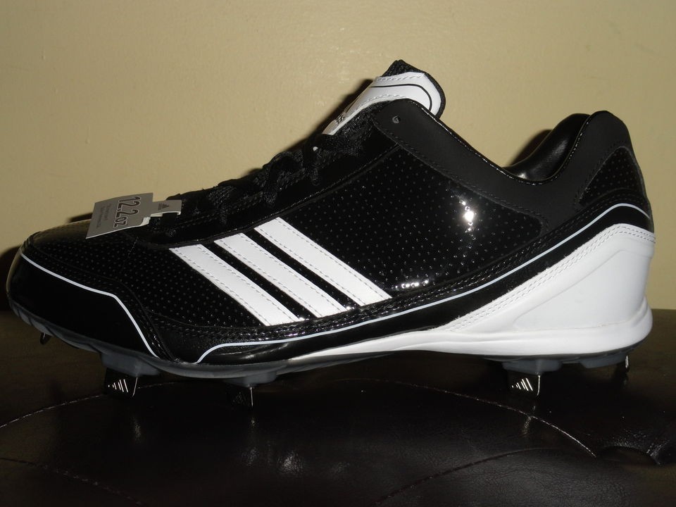   Lightning DK Baseball Cleats Size 8/9/10/10.5/11 Black/White (Metal